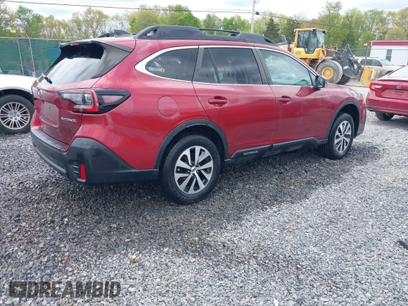 2020 Subaru Outback Premium with VIN 4S4BTAEC3L3230073, listed as a IAAI auction lot 42191917 with 47,662 mi miles and . Bid and sale history available at DreamBid. Image 4.