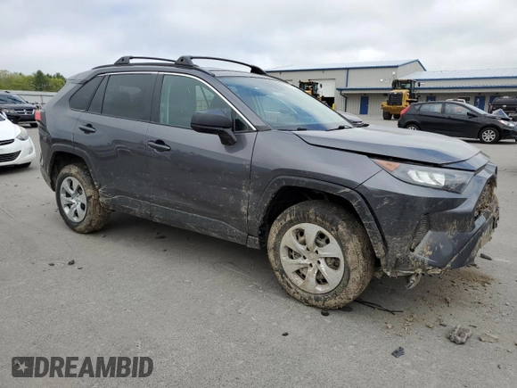 2021 Toyota RAV4 LE with VIN 2T3F1RFV6MC247024, listed as a Copart auction lot 56570715 with 49,043 mi miles and Salvage title. Bid and sale history available at DreamBid. Image 4.