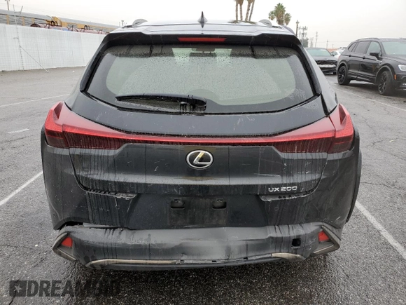 2022 Lexus UX with VIN JTHE3JBH7N2049826, listed as a Copart auction lot 72882992 with 4,841 mi miles. Bid and sale history available at carsss.com. Image 6.