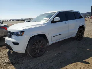 2022 Jeep Grand Cherokee WK Laredo X with VIN 1C4RJEAG7NC153932, listed as a Copart auction lot 73171594 with 22,493 mi miles and Salvage Title. Bid and sale history available at carsss.com. Image 1.