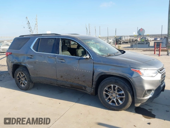 2020 Chevrolet Traverse LT Cloth with VIN 1GNEVMKW3LJ192276, listed as a IAAI auction lot 41537557 with 114,740 mi miles and . Bid and sale history available at DreamBid. Image 6.