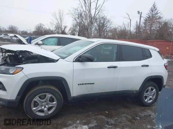 2022 Jeep Compass Sport с VIN 3C4NJDAB8NT106765, выставлен на аукционе IAAI как лот 41669570 с пробегом 74 550 миль миль и . История ставок и продаж доступна на DreamBid. Изображение 14.