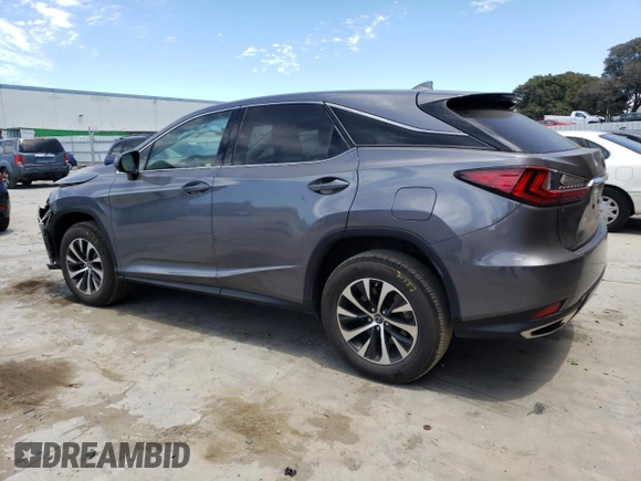 2021 Lexus RX with VIN 2T2AZMDA1MC259446, listed as a Copart auction lot 61208183 with 25,735 mi miles. Bid and sale history available at carsss.com. Image 2.