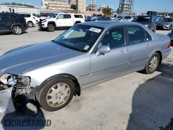 2004 Acura RL w/Navigation System with VIN JH4KA96664C006748, listed as a Copart auction lot 80480714 with 146,785 mi miles and Salvage Title. Bid and sale history available at carsss.com. Image 1.