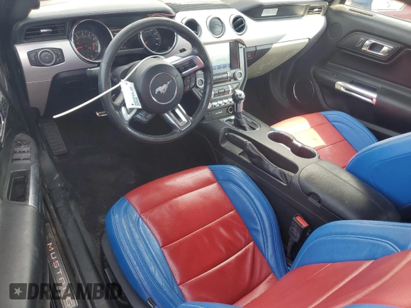 2017 Ford Mustang EcoBoost Premium with VIN 1FATP8UH7H5239606, listed as a Copart auction lot 48548935 with 139,162 mi miles and Salvage title. Bid and sale history available at DreamBid. Image 8.