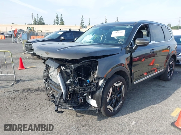 2024 Kia Telluride EX with VIN 5XYP34GC3RG521217, listed as a IAAI auction lot 41349510 with 3,798 mi miles and . Bid and sale history available at DreamBid. Image 18.
