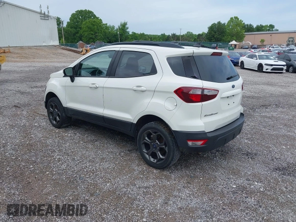 2018 Ford EcoSport SES with VIN MAJ6P1CL1JC248961, listed as a IAAI auction lot 41918876 with 65,264 mi miles and . Bid and sale history available at DreamBid. Image 3.