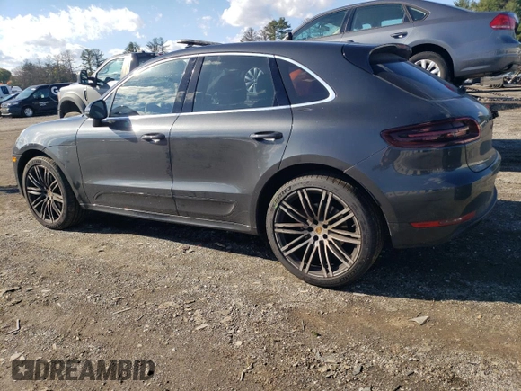 2018 Porsche Macan GTS with VIN WP1AG2A51JLB61610, listed as a Copart auction lot 80288984 with 87,527 mi miles and Salvage Title. Bid and sale history available at DreamBid. Image 2.