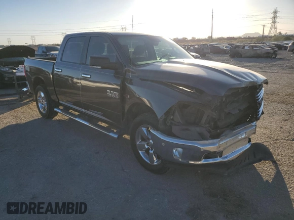 2018 Ram 1500 Big Horn with VIN 1C6RR7LM6JS355577, listed as a Copart auction lot 84673934 with 105,810 mi miles and Salvage Title. Bid and sale history available at carsss.com. Image 4.