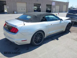 2015 Ford Mustang V6 with VIN 1FATP8EMXF5418893, listed as a IAAI auction lot 42396710 with 103,560 mi miles and . Bid and sale history available at DreamBid. Image 4.