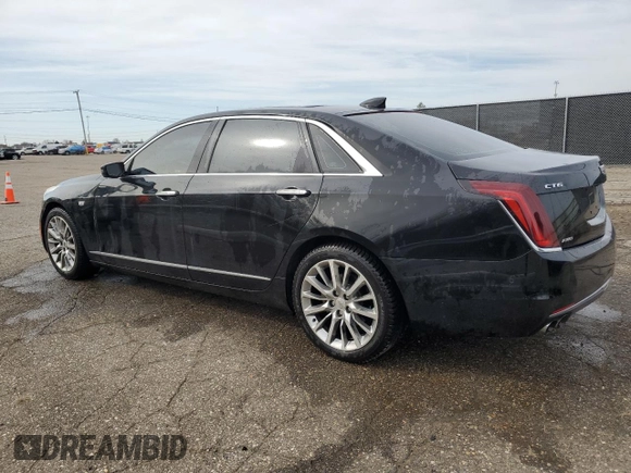 2017 Cadillac CT6 Luxury AWD with VIN 1G6KD5RS5HU164768, listed as a Copart auction lot 53703425 with 51,003 mi miles and Clean title. Bid and sale history available at DreamBid. Image 2.
