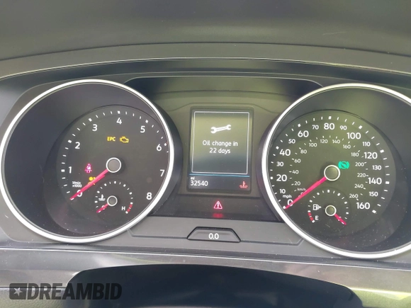 2018 Volkswagen Tiguan S с VIN 3VV1B7AX4JM059717, выставлен на аукционе IAAI как лот 40844600 с пробегом 32 540 миль миль и . История ставок и продаж доступна на DreamBid. Изображение 7.