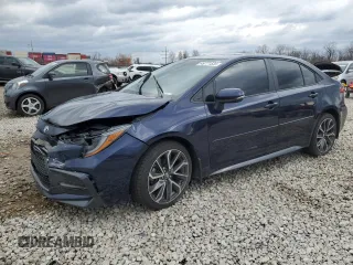 2022 Toyota Corolla SE with VIN 5YFP4MCE7NP131280, listed as a Copart auction lot 49771535 with 0 mi miles and Salvage Title. Bid and sale history available at carsss.com. Image 1.