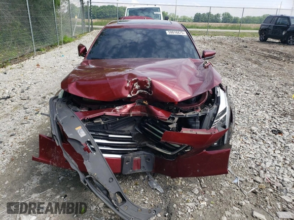 2017 Cadillac CT6 Luxury RWD with VIN 1G6KC5RX5HU137195, listed as a Copart auction lot 59016875 with Not provided miles and Salvage title. Bid and sale history available at DreamBid. Image 5.