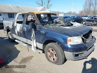 2004 Ford F-150 XLT with VIN 1FTPW14564KB70995, listed as a IAAI auction lot 41284952 with Not provided miles and . Bid and sale history available at DreamBid. Image 1.