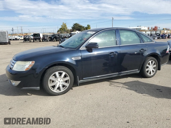 2008 Ford Taurus SEL with VIN 1FAHP24W48G162649, listed as a Copart auction lot 77713744 with 145,707 mi miles and Salvage Title. Bid and sale history available at carsss.com. Image 1.