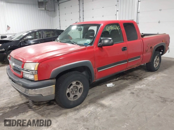 2004 Chevrolet Silverado 1500 with VIN 1GCEK19T54E344368, listed as a IAAI auction lot 40850472 with 265,217 mi miles and . Bid and sale history available at DreamBid. Image 2.