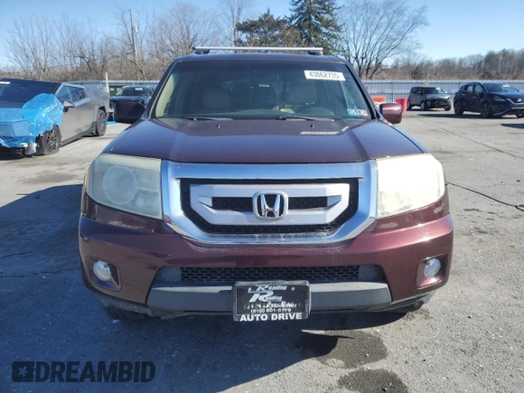 2009 Honda Pilot EX-L with VIN 5FNYF48549B029301, listed as a Copart auction lot 43062735 with 130,983 mi miles and Salvage Title. Bid and sale history available at carsss.com. Image 5.