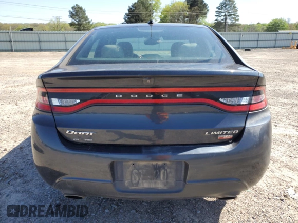 2013 Dodge Dart Limited with VIN 1C3CDFCH3DD214490, listed as a Copart auction lot 52206365 with 150,093 mi miles and Clean Title. Bid and sale history available at carsss.com. Image 6.
