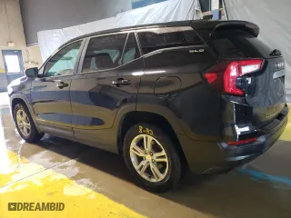 2022 GMC Terrain SLE with VIN 3GKALTEV8NL172647, listed as a Copart auction lot 52434345 with 236,584 mi miles and Clean Title. Bid and sale history available at carsss.com. Image 2.