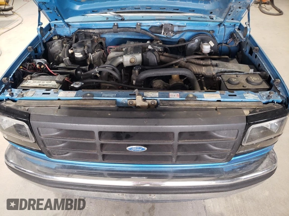 1994 Ford F-150 with VIN 1FTEF14Y4RNA84883, listed as a Copart auction lot 61284945 with Not provided miles and Salvage title. Bid and sale history available at DreamBid. Image 11.