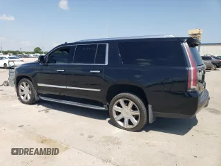2017 Cadillac Escalade ESV Luxury z VIN 1GYS4HKJ3HR268978, wystawiony jako Copart lot #61945605 z przebiegiem 120 777 mil mil oraz Czysty tytuł • Clean title. Historia ofert i sprzedaży dostępna na DreamBid. Obrazek 2.