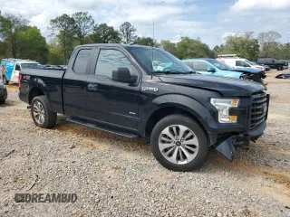 2017 Ford F-150 XL with VIN 1FTEX1CP3HFB48877, listed as a Copart auction lot 51683895 with 148,895 mi miles and Salvage title. Bid and sale history available at DreamBid. Image 4.