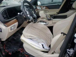 2021 Mercedes-Benz GLS with VIN 4JGFF8KEXMA330479, listed as a Copart auction lot 79840654 with 0 mi miles and Salvage Title. Bid and sale history available at carsss.com. Image 7.