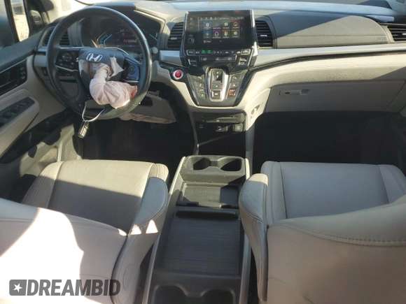 2022 Honda Odyssey Touring with VIN 5FNRL6H82NB039189, listed as a Copart auction lot 48883375 with 63,770 mi miles and Salvage Title. Bid and sale history available at DreamBid. Image 8.