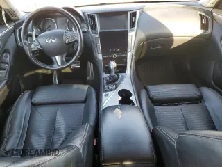 2014 Infiniti Q50 Sport with VIN JN1BV7AP0EM689376, listed as a Copart auction lot 42534115 with 112,187 mi miles and Salvage Title. Bid and sale history available at DreamBid. Image 8.