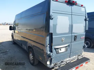 2020 Ram ProMaster Cargo with VIN 3C6URVJG0LE112638, listed as a IAAI auction lot 40284270 with 61,443 mi miles and . Bid and sale history available at carsss.com. Image 3.