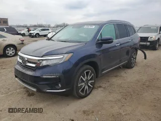 2020 Honda Pilot Touring 8-Passenger with VIN 5FNYF5H91LB023181, listed as a Copart auction lot 83487054 with 41,339 mi miles and Salvage Title. Bid and sale history available at DreamBid. Image 1.
