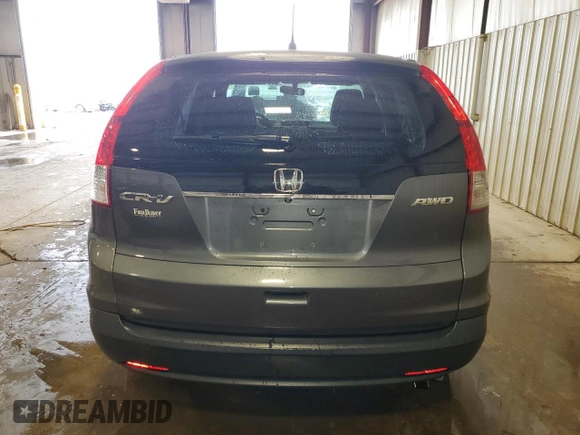 2013 Honda CR-V EX with VIN 2HKRM4H55DH648896, listed as a Copart auction lot 55533645 with 168,361 mi miles and Salvage Title. Bid and sale history available at DreamBid. Image 6.