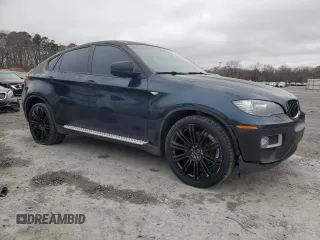 2014 BMW X6 xDrive35i with VIN 5UXFG2C57E0C43953, listed as a Copart auction lot 44595885 with 121,208 mi miles and Clean Title. Bid and sale history available at carsss.com. Image 4.