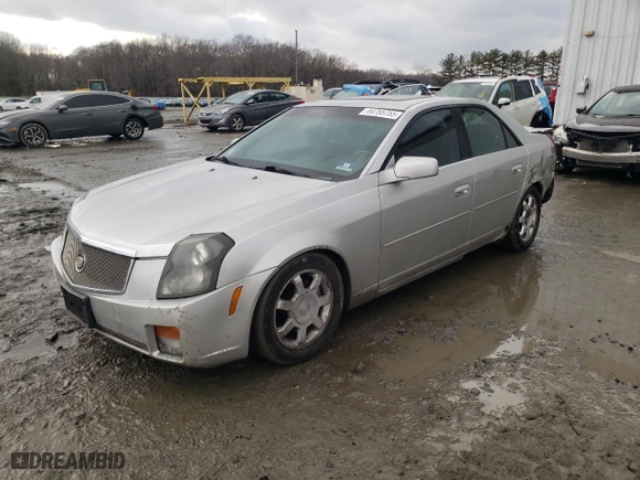 2004 Cadillac CTS with VIN 1G6DM577340139635, listed as a Copart auction lot 44755755 with 200,663 mi miles and Salvage Title. Bid and sale history available at carsss.com. Image 1.