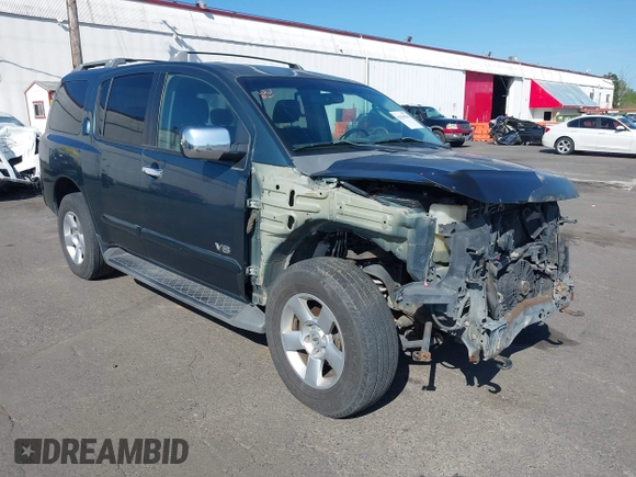 2006 Nissan Armada LE z VIN 5N1AA08B76N715551, wystawiony jako IAAI lot #42039846 z przebiegiem 177 840 mil mil oraz . Historia ofert i sprzedaży dostępna na DreamBid. Obrazek 1.