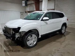 2018 Volkswagen Atlas SEL Premium with VIN 1V2NR2CA6JC577450, listed as a Copart auction lot 64202745 with 50,195 mi miles and Salvage title. Bid and sale history available at DreamBid. Image 1.