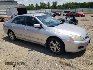 2006 Honda Accord LX SE with VIN 1HGCM56306A047940, listed as a Copart auction lot 61636365 with 197,560 mi miles and Clean title. Bid and sale history available at DreamBid. Image 4.