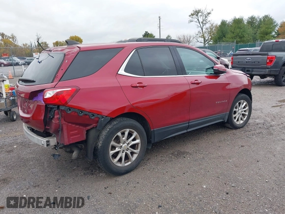 2018 Chevrolet Equinox LT with VIN 2GNAXSEV1J6275005, listed as a IAAI auction lot 40781380 with 112,664 mi miles. Bid and sale history available at carsss.com. Image 4.