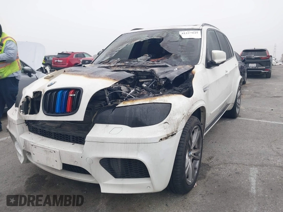 2010 BMW X5 M with VIN 5YMGY0C52ALK25509, listed as a IAAI auction lot 41227049 with 1 mi miles. Bid and sale history available at carsss.com. Image 2.