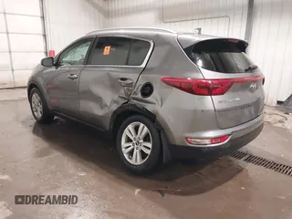2017 Kia Sportage LX with VIN KNDPM3AC5H7107772, listed as a IAAI auction lot 41098482 with 77,855 mi miles. Bid and sale history available at carsss.com. Image 3.