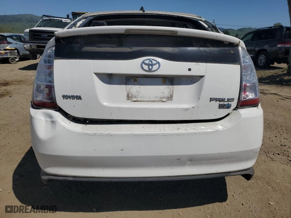 2009 Toyota Prius with VIN JTDKB20U593501415, listed as a Copart auction lot 52214495 with 0 mi miles and Clean Title. Bid and sale history available at carsss.com. Image 6.