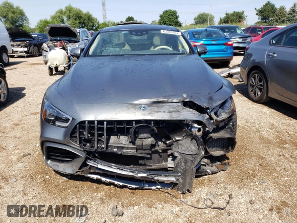2020 Mercedes-Benz AMG GT 63 S with VIN WDD7X8KBXLA013320, listed as a Copart auction lot 63003904 with 8,919 mi miles and Salvage title. Bid and sale history available at DreamBid. Image 5.