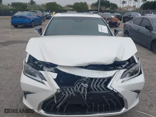 2025 Lexus ES with VIN 58ADZ1B19SU188830, listed as a IAAI auction lot 41360119 with 2,592 mi miles. Bid and sale history available at carsss.com. Image 12.