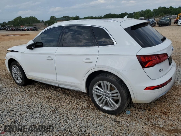 2018 Audi Q5 Premium Plus with VIN WA1BNAFY5J2106151, listed as a Copart auction lot 56980425 with 99,039 mi miles and Salvage title. Bid and sale history available at DreamBid. Image 2.