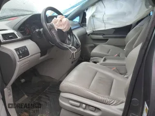 2015 Honda Odyssey EX-L with VIN 5FNRL5H64FB051046, listed as a Copart auction lot 50446525 with 152,983 mi miles and Salvage Title. Bid and sale history available at DreamBid. Image 7.