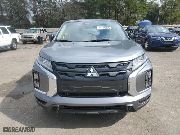 2022 Mitsubishi Outlander Sport ES with VIN JA4APUAU7NU007420, listed as a Copart auction lot 44759925 with 29,336 mi miles and Salvage Title. Bid and sale history available at carsss.com. Image 5.