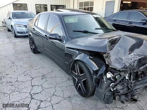 2007 Saab 9-5 Aero with VIN YS3EH49G573512750, listed as a Copart auction lot 74526064 with 170243 miles and Salvage Title. Bid and sale history available at carsss.com. Image 14.
