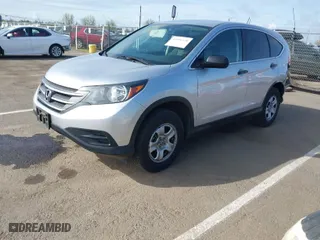 2014 Honda CR-V LX with VIN 2HKRM4H30EH680641, listed as a IAAI auction lot 41916328 with 117,318 mi miles. Bid and sale history available at carsss.com. Image 2.