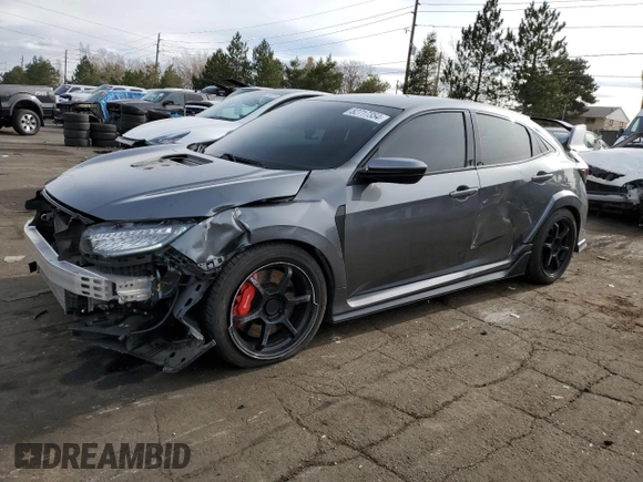 2019 Honda Civic Type R Touring z VIN SHHFK8G76KU202706, wystawiony jako Copart lot #82717354 z przebiegiem 51 127 mil mil oraz Szkoda całkowita • Salvage title. Historia ofert i sprzedaży dostępna na DreamBid. Obrazek 1.